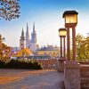 Zagreb Cathedral View diamond painting