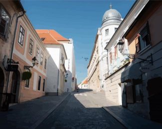 Zagreb Streets diamond painting