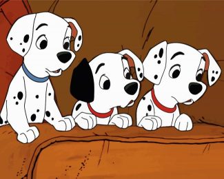 101 Dalmatians diamond painting