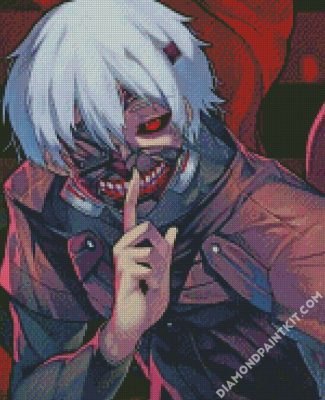 Aesthetic Kaneki diamond painting