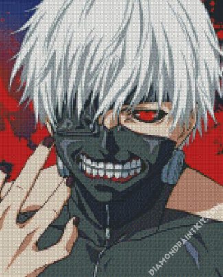 Kaneki Tokyo Ghoul diamond painting