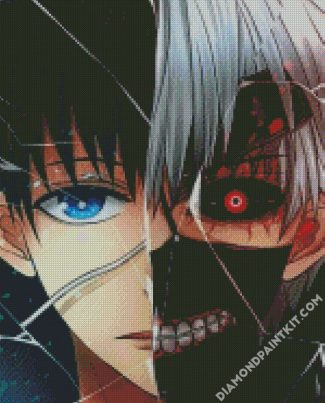 Tokyo Ghoul Anime diamond painting