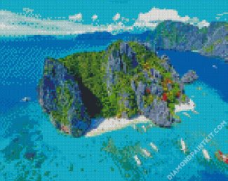 Palawan Philippines diamond painting