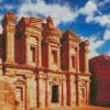 Petra Monument diamond painting