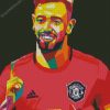 Pop Art Bruno Fernandes diamond painting