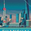 Shanghai Poster diamond painting