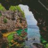 The Grotto Bruce Peninsula National Park diamond painting