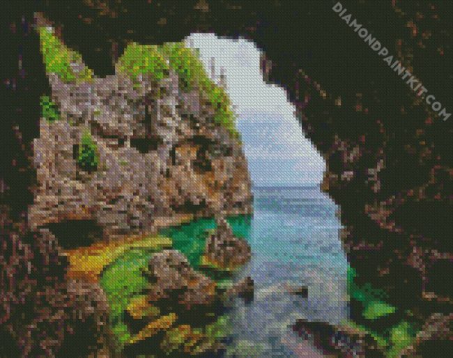 The Grotto Bruce Peninsula National Park diamond painting