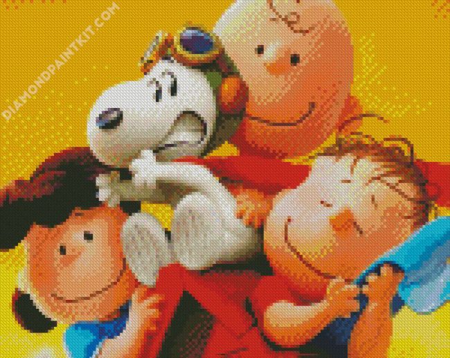 The Peanuts Animated Movie diamond painting