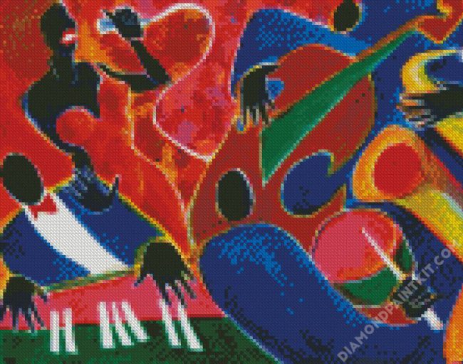 Abstract Jazz Art diamond painting