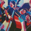 Abstract Jazz Musicians diamond painting