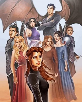 Acotar Characters diamond painting