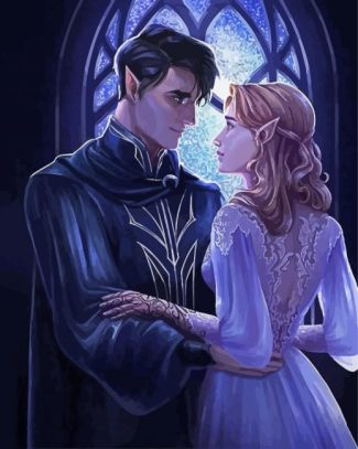 Acotar Elves diamond painting