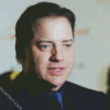 Actor Brendan Fraser diamond painting