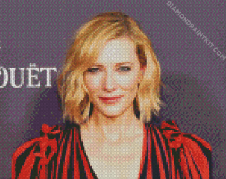 Actress Cate Blanchett diamond painting