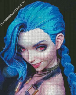 Aesthetic Jinx diamond painting