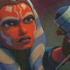 Ahsoka Star Wars diamond painting