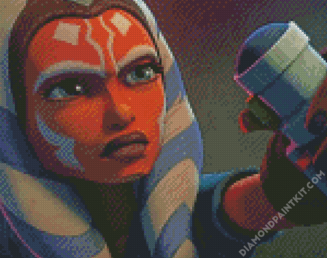 Ahsoka Star Wars diamond painting