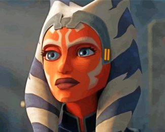 Ahsoka Character Of Star Wars diamond painting