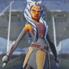 Ahsoka Character diamond painting