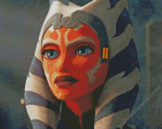 Ahsoka Character Of Star Wars diamond painting