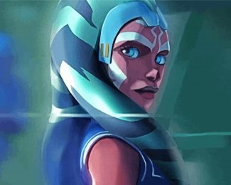 Ahsoka diamond painting