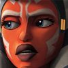 Ahsoka Face diamond painting