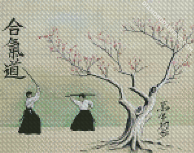 Aikido Art diamond painting