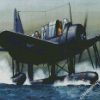 Aircraft Seaplane diamond painting