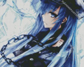 Akame Ga Kill Esdeath diamond painting