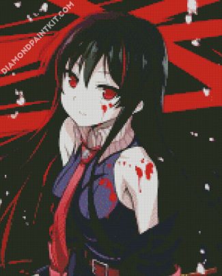 Akame Ga Kill Anime Girl diamond painting