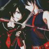 Akame Vs Kurome diamond painting