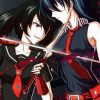 Akame Vs Kurome diamond painting