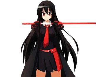 Akame With Sword diamond painting