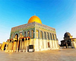 Al Aqsa Mosque diamond painting