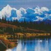 Alaska Denali Snowy Mountains diamond painting