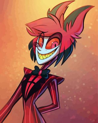 Alastor Hazbin Hotel Character diamond painting