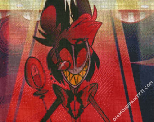 Alastor Animation Character diamond painting