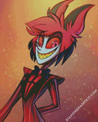 Alastor Hazbin Hotel Character diamond painting