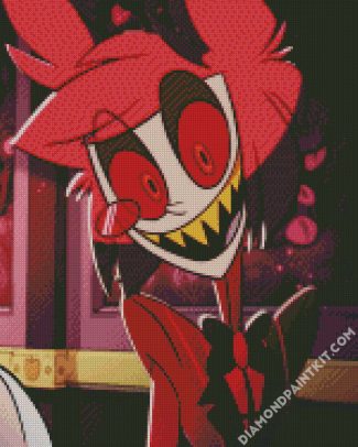 Alastor Smiling diamond painting