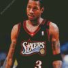 Allen Iverson diamond painting