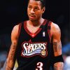 Allen Iverson diamond painting