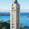 Aloha Tower Oahu diamond painting