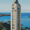 Aloha Tower Oahu diamond painting