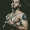 American Boxer Caleb Plant diamond painting