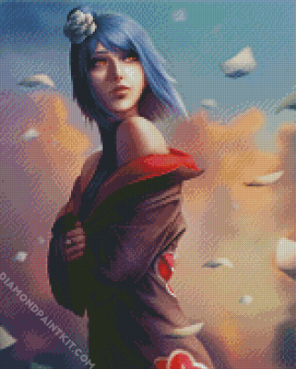 Anime Konan diamond painting