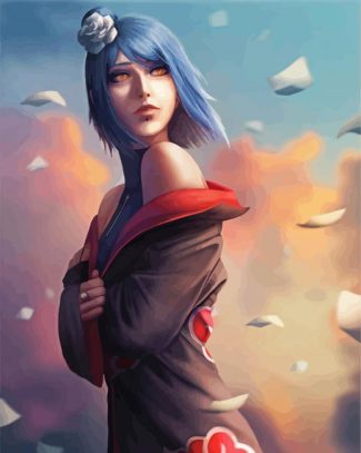 Anime Konan diamond painting