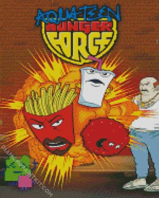 Aqua Teen Hunger Force Animation diamond painting