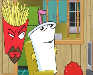 Aqua Teen Hunger Force Characters diamond painting