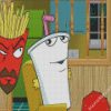 Aqua Teen Hunger Force Characters diamond painting